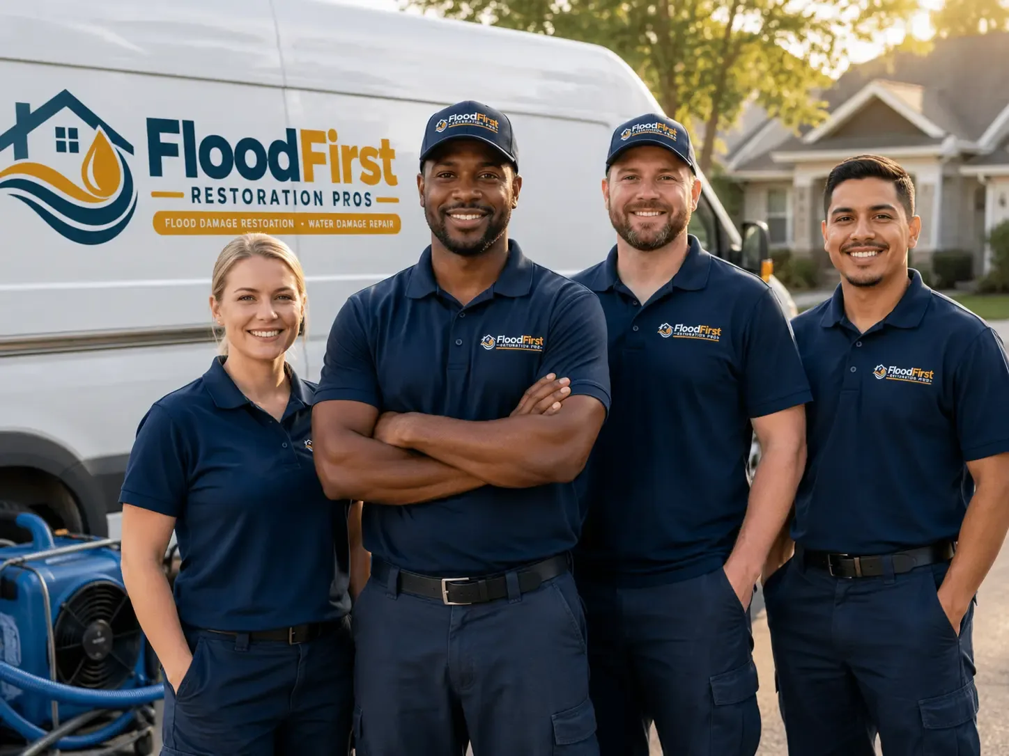 Flood Damage Restoration company in Breckenridge, MI