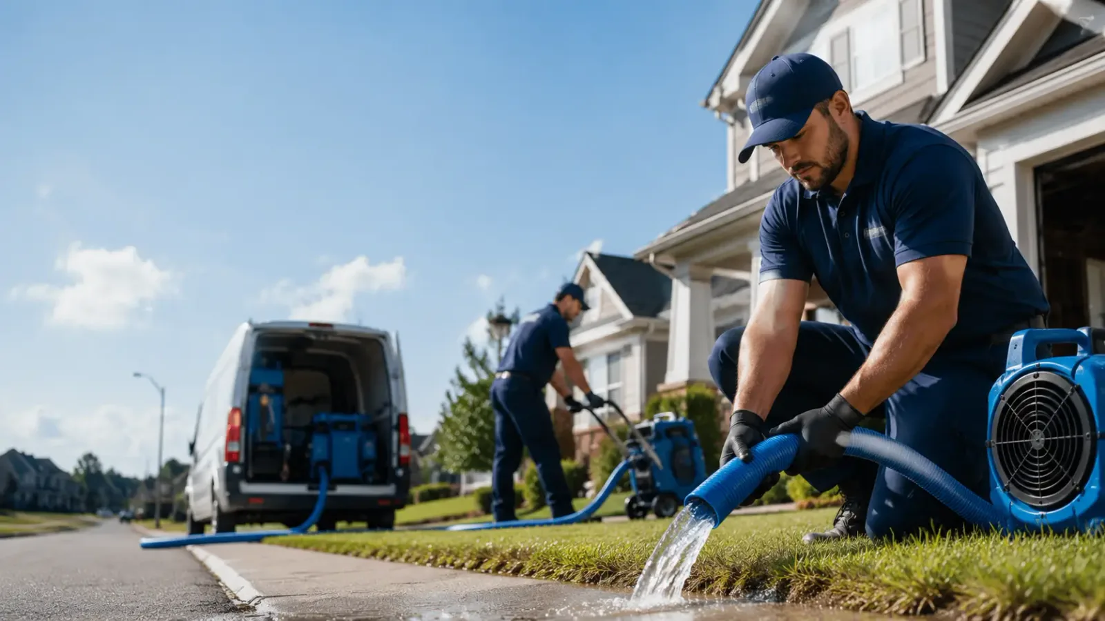 Flood Damage Restoration in Breckenridge, MI